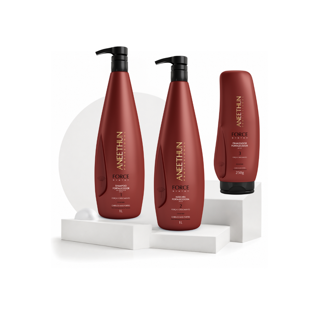 KIT PROFISSIONAL FORCE SYSTEM (3 PASSOS)