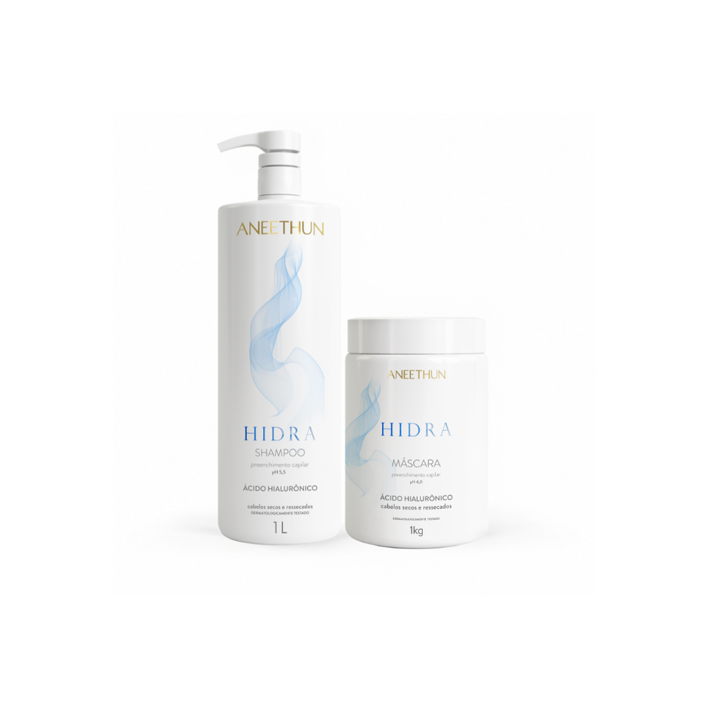 KIT PROFISSIONAL HIDRA - 1 L / 1 KG (2 PASSOS)