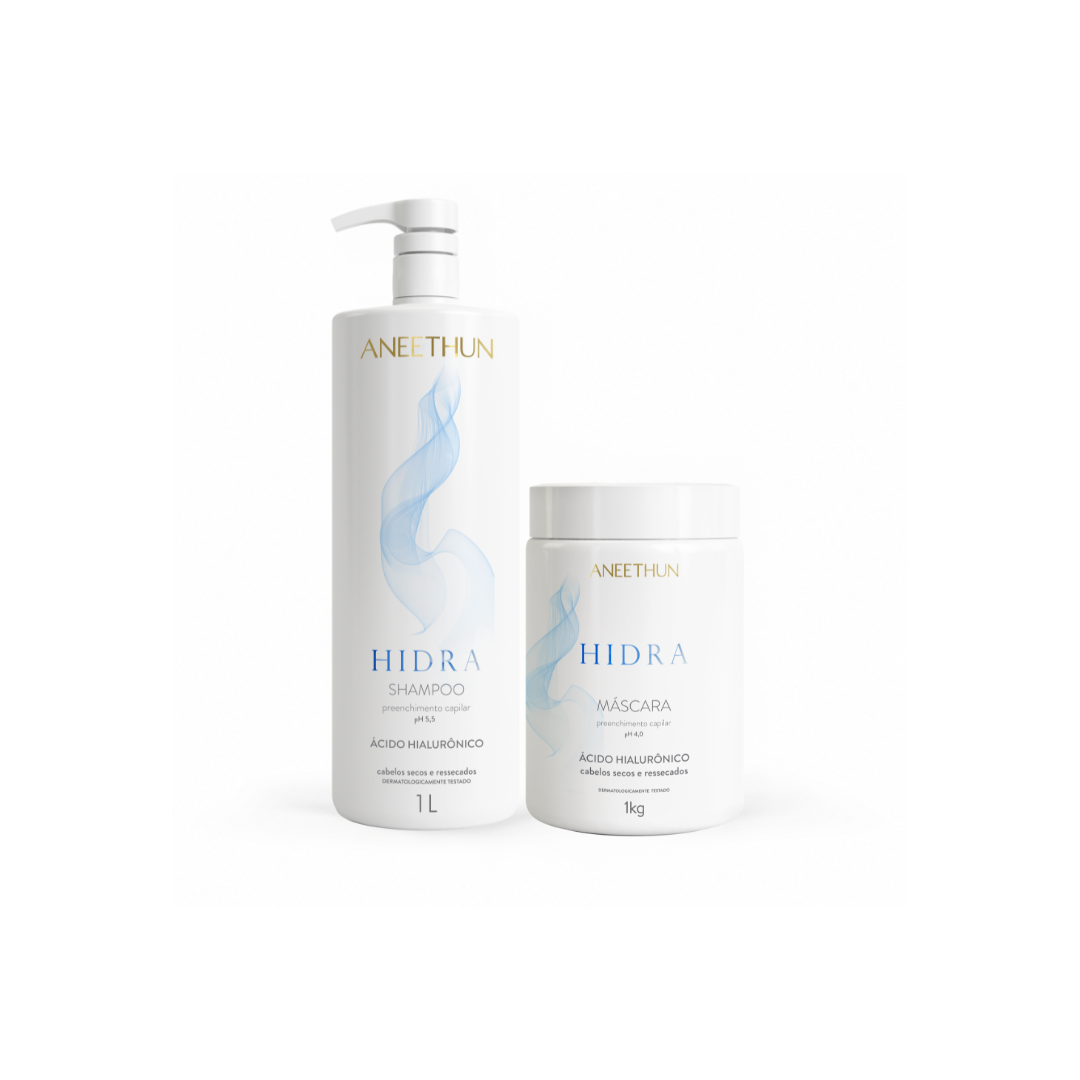 KIT PROFISSIONAL HIDRA - 1 L / 1 KG (2 PASSOS)