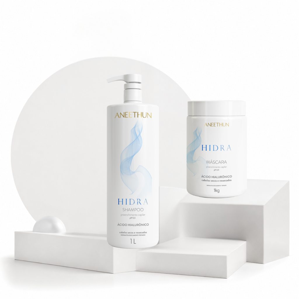 KIT PROFISSIONAL HIDRA - 1 L / 1 KG (2 PASSOS)