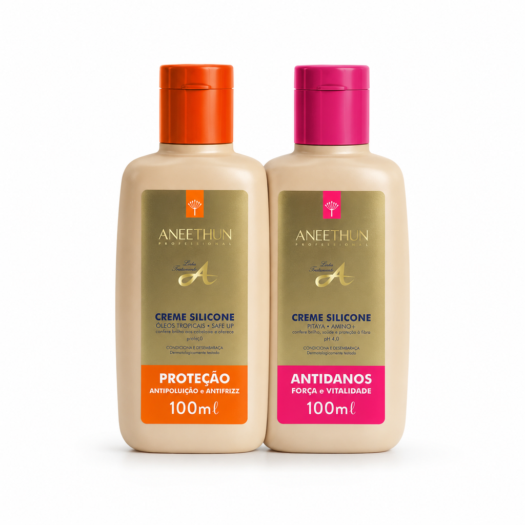 KIT CREMES DE SILICONE LINHA A - 100ML (2 UNIDADES)