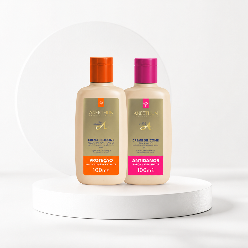 KIT CREMES DE SILICONE LINHA A - 100ML (2 UNIDADES)