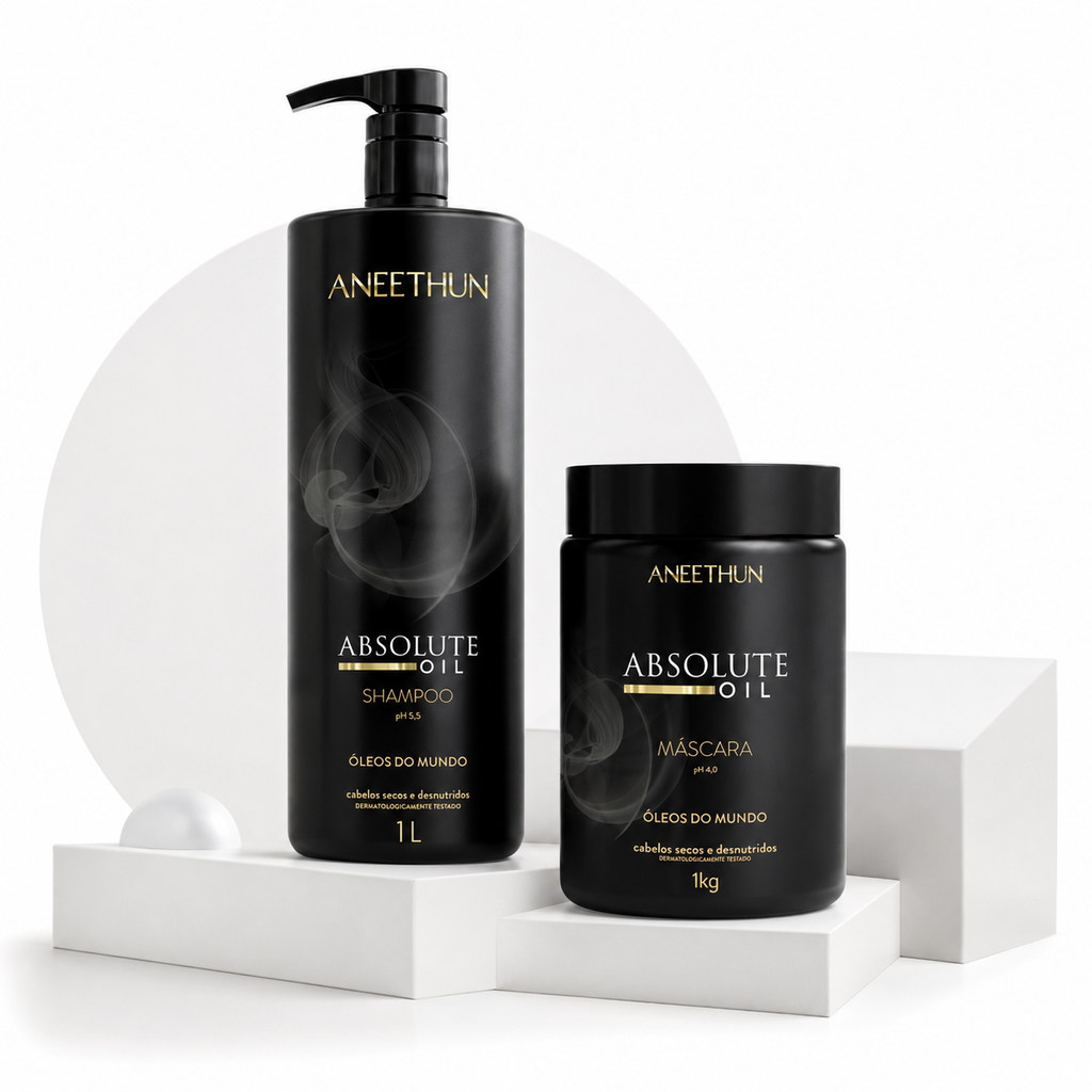 KIT PROFISSIONAL ABSOLUTE OIL - 1 L / 1 KG (2 PASSOS)