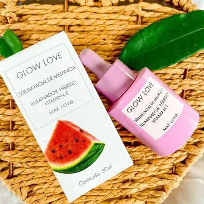 Sérum Glow Love Melancia Vegano Max Love 30ml
