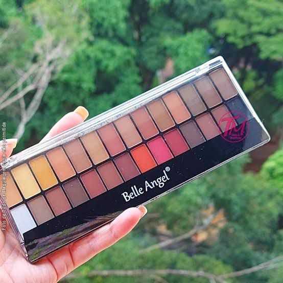 Paleta de Sombras 28 Cores Matte Belle Angel